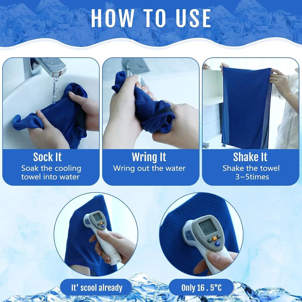 Cooling Towel Set – 2 Pack
