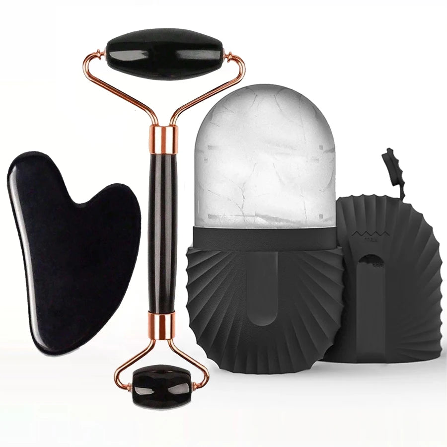Ice Face Roller Set — Cooling Massage for a Lifted, Glowing Look